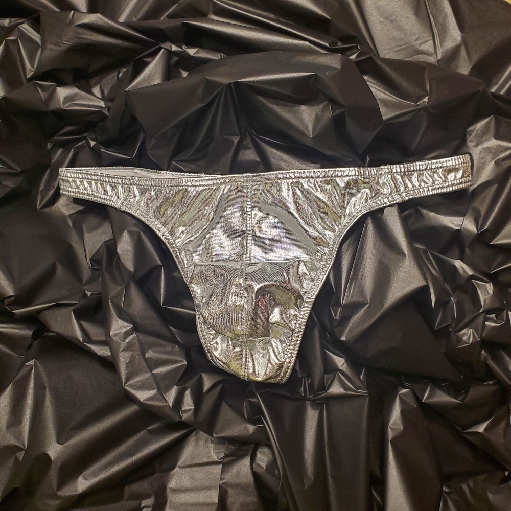 🦩Silvery Moon Man Thong Brief XL NWOT